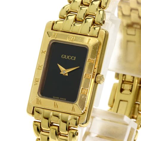 gucci watch gold and black|Gucci watches for women gold.